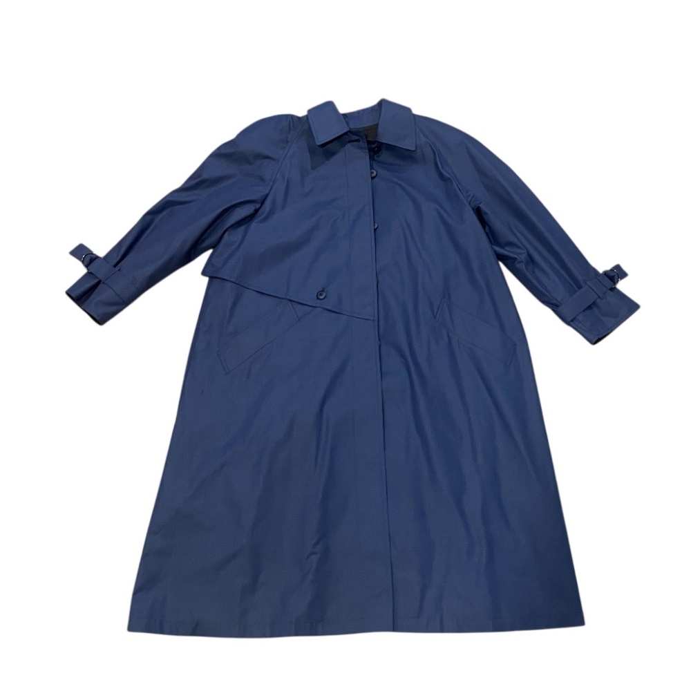 London Fog Blue Vintage Women’s Trench Coat Size 8P